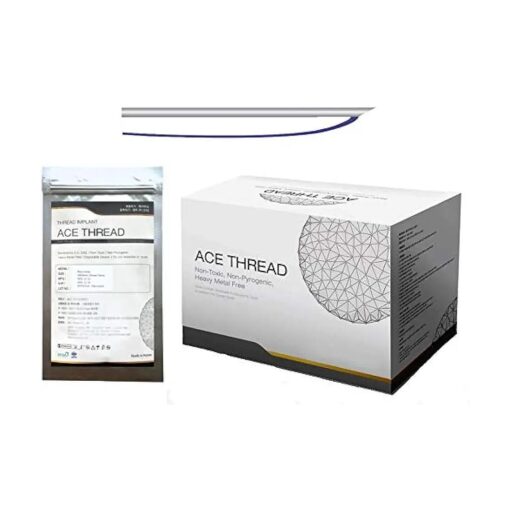 ACE PDO thread lift KOREA face/whole body - Mono Type ( 20pcs ) - 12 Sizes ( 30G25 )