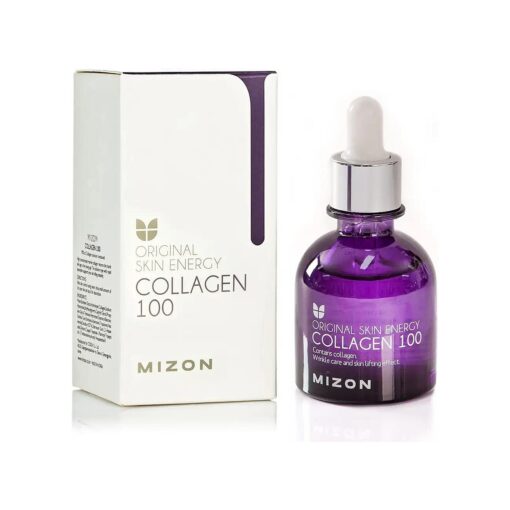 MIZON Collagen 100, Collagen Ampoule, Skin Energy, Facial Care, Moisturizing, Skin Elasticity, Lifting Formula ( 30 ml 1.01 fl oz )