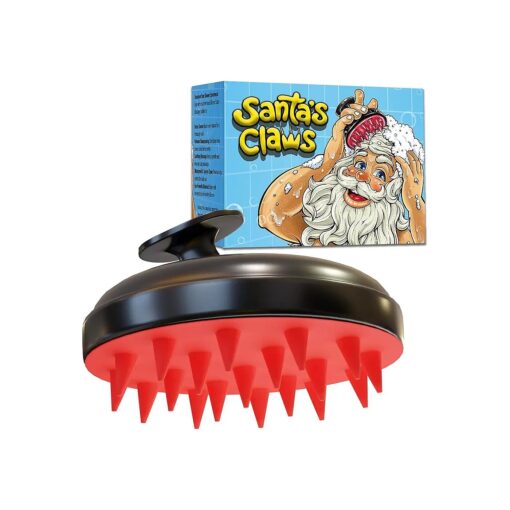 Santa 's Claws Scalp Massager Hair Growth Brush - Christmas Stocking Stuffers for Women, Funny Christmas Gift Box, White Elephant Exchange Ideas, Mom Gifts for Her Hair Growth Head Massager