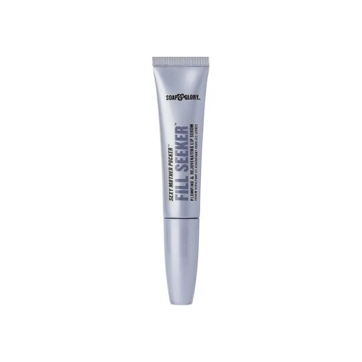 Soap & Glory Sexy Mother Pucker Fill Seeker Lip Plumper Gloss - Plumping Lip Gloss for Smooth & Moisturized Lips - Rejuvenating Lip Serum with Long-Lasting Hydration ( 0.5 fl oz )