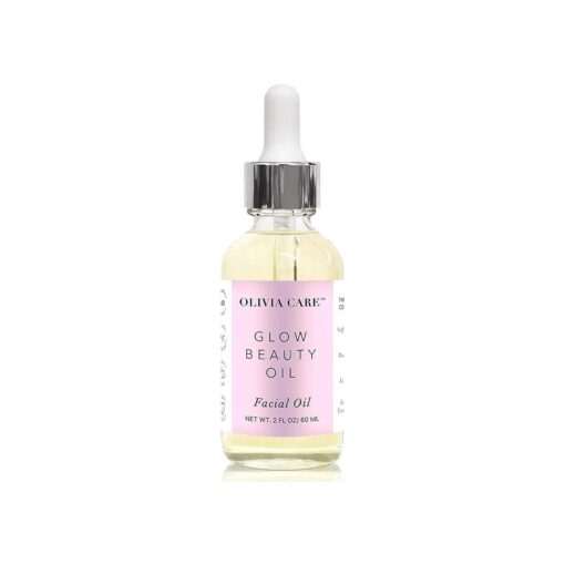 Olivia Care Facial Oil For Glowing Skin Infused with Rosehip, Safflower, Vitamin E & Lavender Essential Oil - Moisturize, Calms, Clear Pores & Antioxidants, Helps in Removing Acne scars