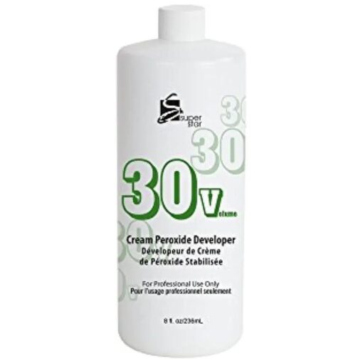 Super Star Cream Peroxide Developer 30 Volume - 8 Oz