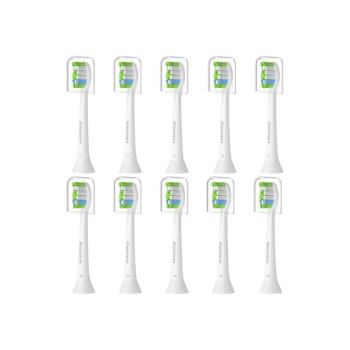 Replacement Toothbrush Heads - Compatible with Philips Sonicare Electric Toothbrush ( 10 Pack ), Refill .