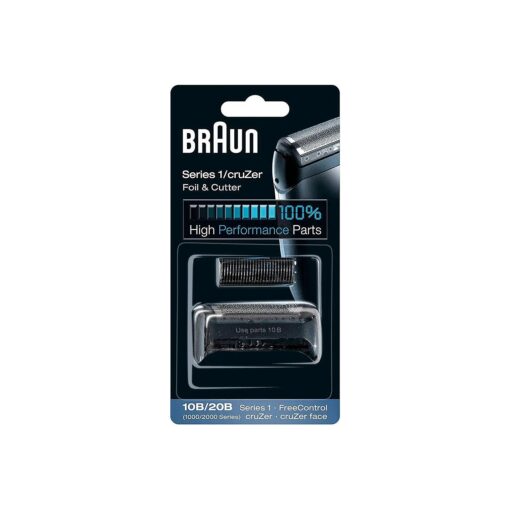 Braun Replacement Foil and Block, 1000 2000 For Free Control and Cruzer Shavers ( Packaging may vary )