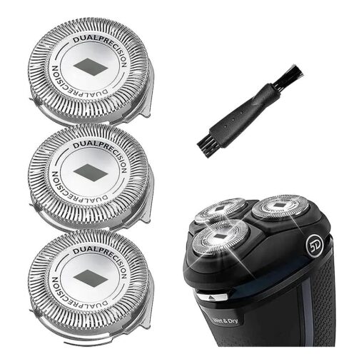 SH30 Replacement Heads Compatible with Philips Norelco 3000 replacement blades for Series 3000 Replacement Heads for Electric Shaver Series 3000, 2000, 1000,3500 and S738, SH30/52 Head