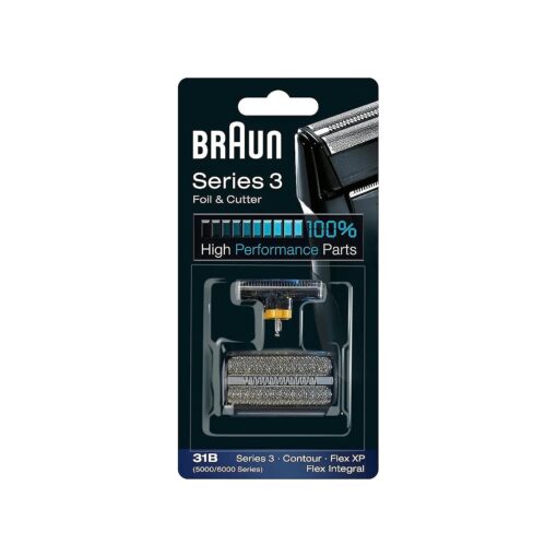 Braun 31B Replacement Foil and Cutter Cassette Multi Black BLS Combi Pack