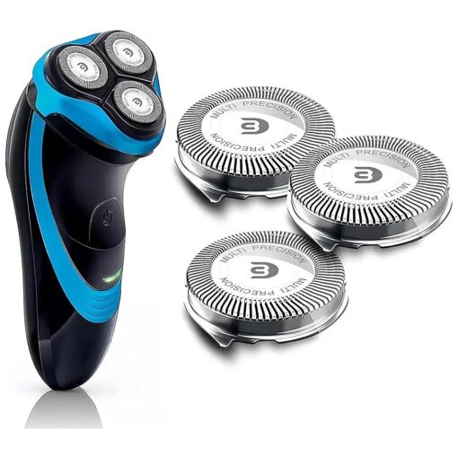 SH30 Replacement Heads for Philips Norelco Series 3000, 2000, 1000 Shavers and S738 Click and Style, Closecut SH30 Shaving Heads, Razor Blades for S1560