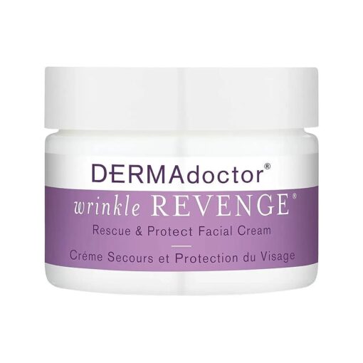 DERMAdoctor Wrinkle Revenge Rescue & Protect Facial Cream, 1.7 fl oz