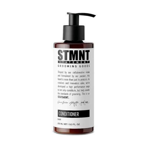 STMNT Grooming Goods Conditioner | Softens Hair | Restores Shine | Moisturizing Formula w/Activated Charcoal & Menthol | All Hair Types