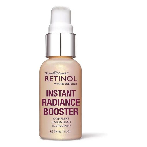 Retinol Instant Radiance Booster - The Original Retinol Glow Primer - A Burst of Anti-Aging Hydration Adds Luminosity & Skin-Smoothing Benefits of Vitamin A - Peptides Improve Firmness & Tone