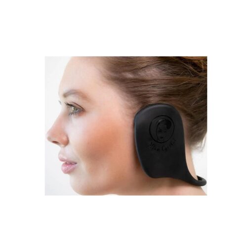 Reusable Silicone Ear Covers for Hair Styling - Black - Heat Protection, Comfortable Fit, & Durable Ear Shields