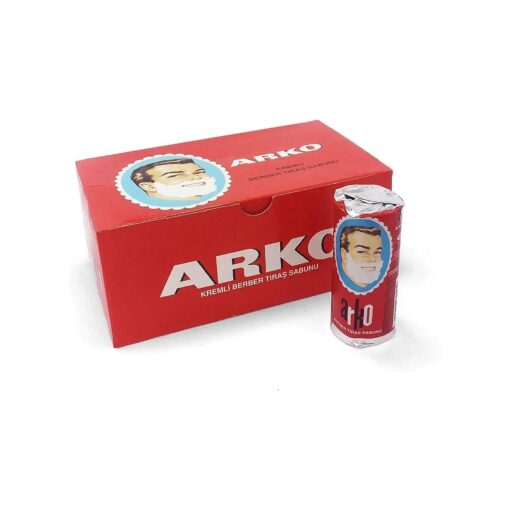 Arko Shaving Cream Soap Stick - 12 Pieces by EVYAP