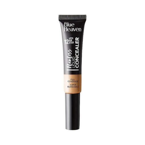 Blue Heaven Flawless Liquid Concealer - Caramel, 0.57Oz