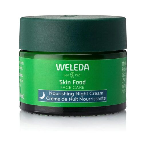 Weleda Skin Food Face Care Nourishing Night Cream, 1.3 Fluid Ounce, Plant Rich Moisturizer with Sacha Inchi Oil, Cica and Squalane