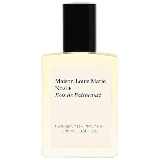 Maison Louis Marie - No.04 Bois de Balincourt Natural Roll-On Perfume Oil | Luxury Clean Beauty + Non-Toxic Fragrance ( 0.5 fl oz | 15 ml )