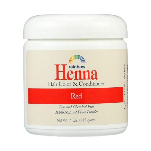 Rainbow Research Red Henna, 4 Ounce ( Pack of 2 )