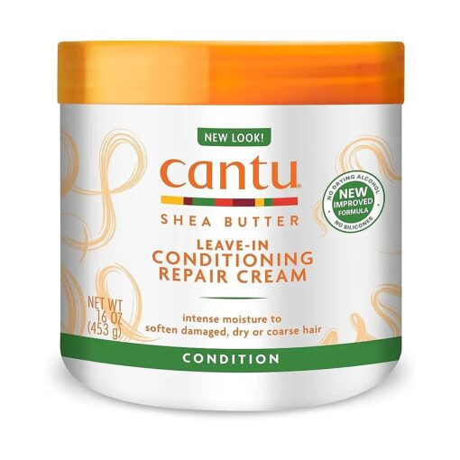 Cantu Shea Butter Leave-In Conditioning Repair Cream, 16 Ounce ( Pack of 3 )