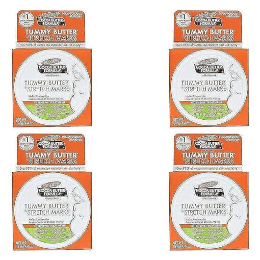 Palmer 's Cocoa Butter Formula Tummy Butter, 4.4 oz ( Pack of 4 )