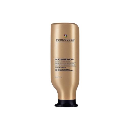 Pureology Nanoworks Gold Conditioner | For Very Dry, Color-Treated Hair | Restores & Strengthens Hair | Sulfate-Free | Vegan