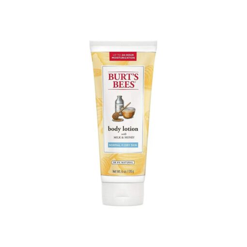 Burt 's Bees Naturally Nourishing Milk & Honey Body Lotion 6 oz