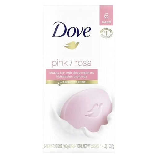 Dove Beauty Bar Pink - 4.7 Oz / 135 g x 12 Pack12