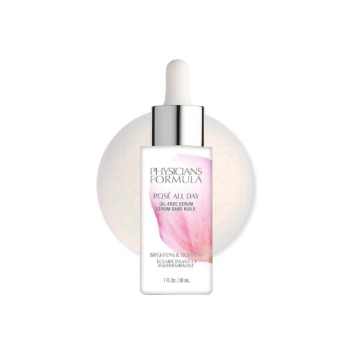 Physicians Formula Rose All Day Serum| Helps to Brighten and Clear Skin, Even Tone and Prevent Wrinkles | Dermatologist Tested, Clinicially Tested