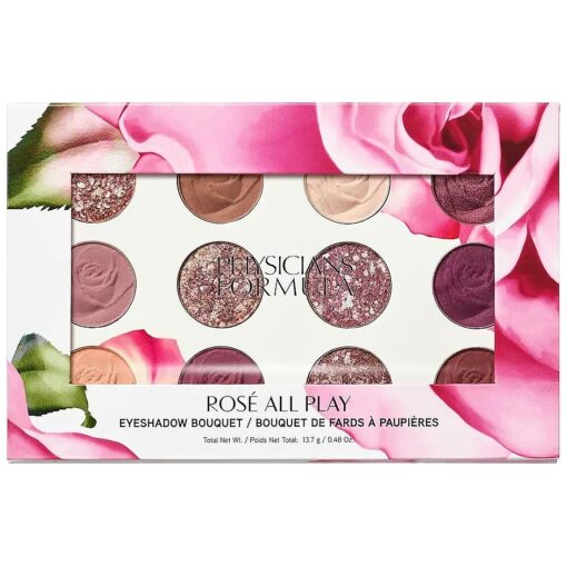 Physicians Formula Rose All Play Eyeshadow Makeup Palette, Bouquet, 12 Pan Eye Make Up