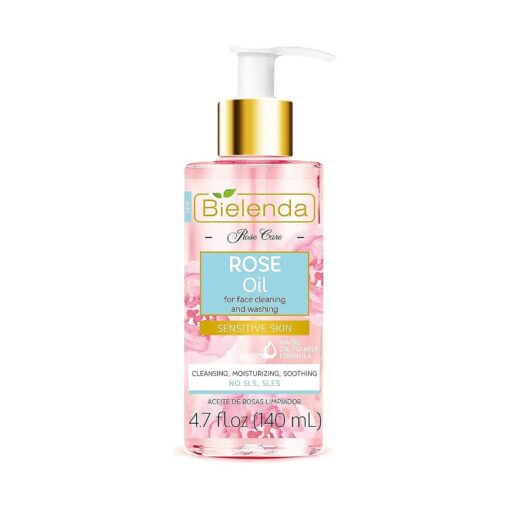 Bielenda Natural Rose Care Cleansing Oil 4.7oz