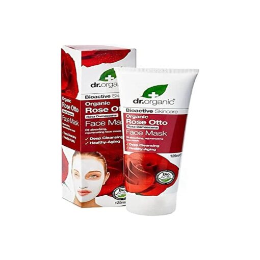 Organic Doctor Rose Otto Face Mask, 4.2 Fluid Ounce