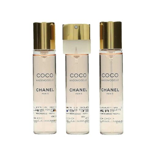 Chanel - Coco Mademoiselle Twist & Spray Eau De Toilette Refill 3x20ml/0.7oz