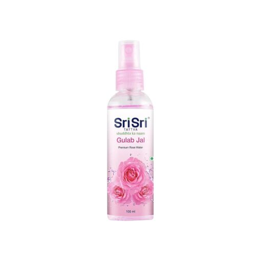 Sri Sri Tattva Gulab Jal, 100ml ( Pack of 3 )