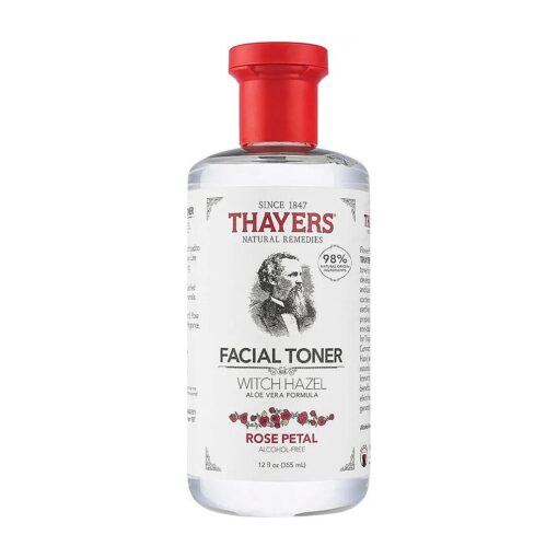 Thayers Rose Petal Witch Hazel with Aloe Vera - 12 oz, ( 2 pack )