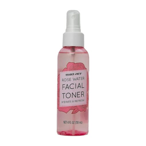 Rose Water Facial Toner Hydrate and Refresh by Trader Joe 's ( 1 Bottle )