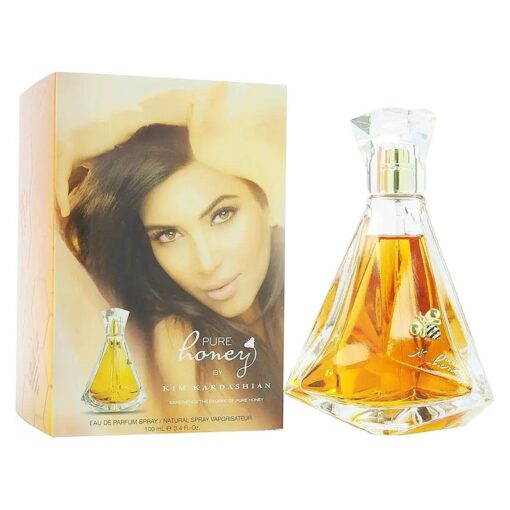 Kim Kardashian Pure Honey Eau de Parfum Spray for Women, 3.4 Ounce