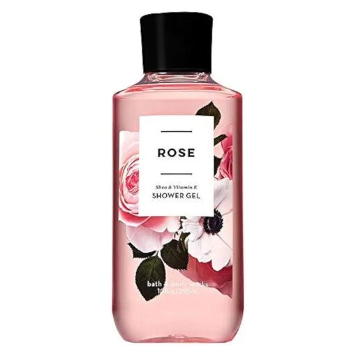 Bath and Body Works ROSE Shea and Vitamin E Shower Gel 10 Fluid Ounce