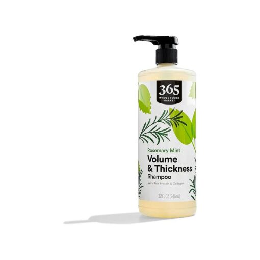 365 by Whole Foods Market, Volume & Thick Shampoo Rosemary Mint, 32 Fl Oz