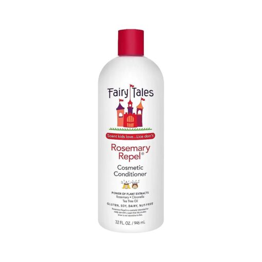 Fairy Tales Rosemary Repel Daily Kids Conditioner- Kids Like the Smell, Lice Do Not, 32 fl oz, ( Pack of 1 )