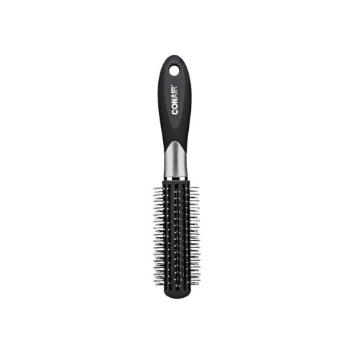 Conair Velvet Touch Full Round Nylon Brush - Color May Vary