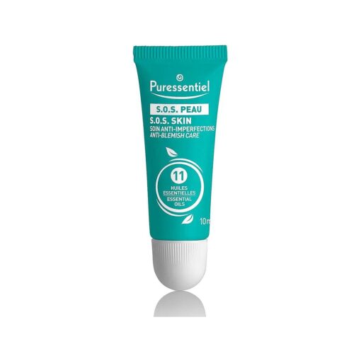 SOS Skin Anti-blemish Care by Puressentiel for Unisex - 0.34 oz Treatment