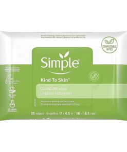 Simple Cleansing Facial Wipes 25 Count ( 6 Pack )