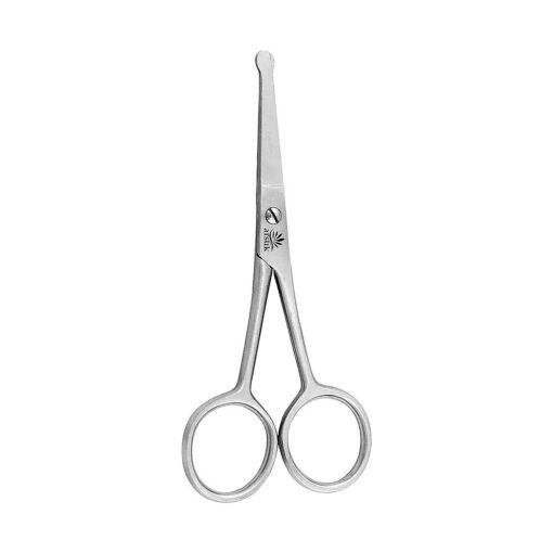 ARSUK Nose Scissors for Women Men- Blunt Round Tip Scissors for Trimming Nose & Public Hair- 4" Inch Small Personal Grooming Scissor for Facial Hair ( Nose, Ear, Beard, Mustache & Eyebrow )