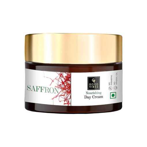 Saffron Nourishing Day Cream - 50 g - Hydrating and Nourishing Formula to Heal Dull Damaged Skin