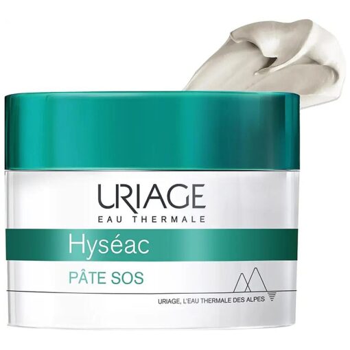 Uriage Hyseac SOS Paste | Acne Spot Treatment Cream With Salicylic Acid For Pimples, Blackheads & Redness Reduction, Oil-free Anti-blemish Face Moisturizer For Oily To Combination Skin, Fragrance-free