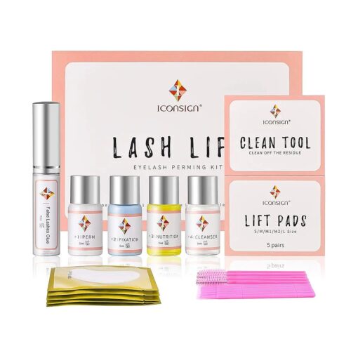 Lash Lift Kit, Eyelash Perm Kit Cilia Extension Suitable For Salon Professional Use Eyelash Lift Set