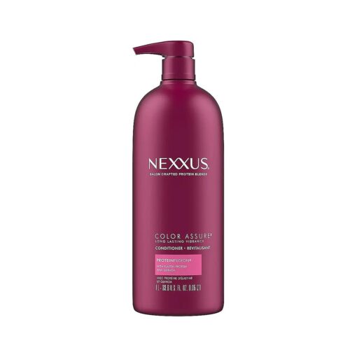 Nexxus Hair Color Assure Conditioner with ProteinFusion, For Color Treated Hair Color Hair Conditioner 33.8 oz