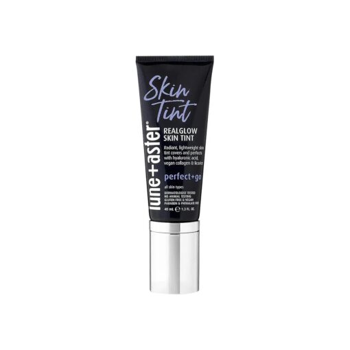 Lune+Aster RealGlow ( r ) Skin Tint - This light-diffusing Skin Tint covers and perfects with ultra-lightweight, customizable sheer to medium coverage for a naturally radiant look - Sand