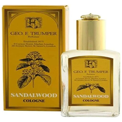 Geo, F. Trumper Sandalwood Cologne in Glass Atomiser Bottle, 50ml