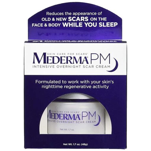 Mederma PM Intensive Overnight Scar Cream 1.7 oz ( Pack of 2 )