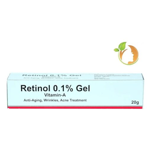 Retinol Gel 0.1 Vitamin A Repairs Fine Lines & Wrinkles, Scar Treatment, Age and Sun Spots, Anti-Aging Formula, 20 Grams