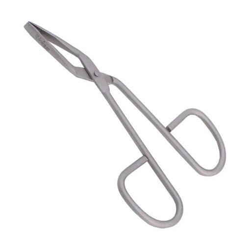 Tweezers - Eyebrow Scissor Handle Tweezer - Straight Tip, German Stainless Steel, Hair Removal, Facial - By The Unique Edge